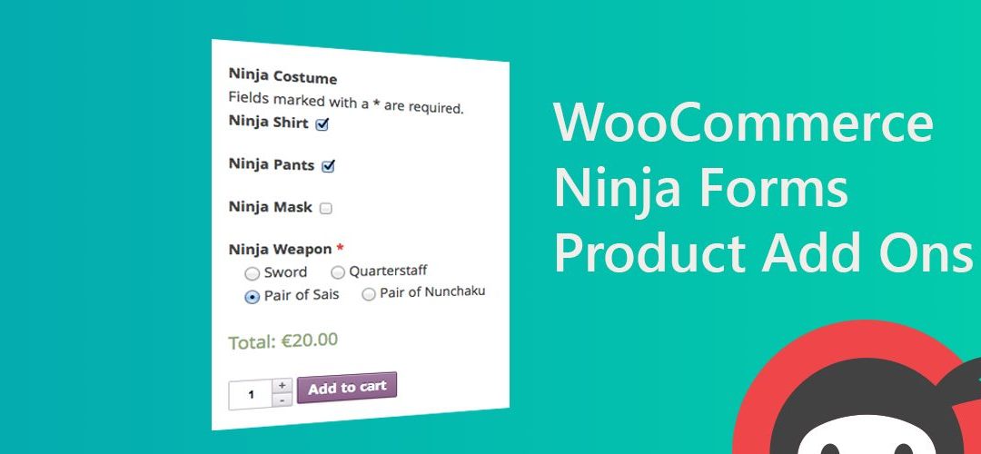 Official WooCommerce Ninja Forms Product Add-ons