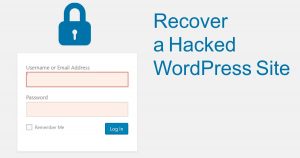 Recover a hacked wordpress site