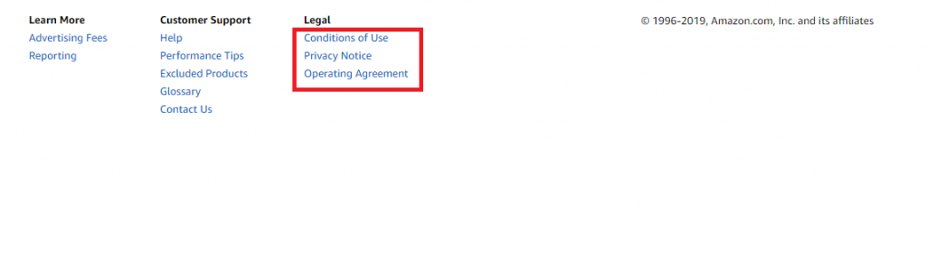 Amazon Affiliate Terms and Conditions